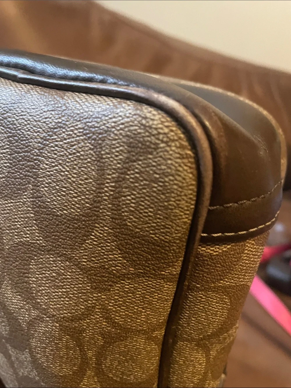 Coach compact messenger